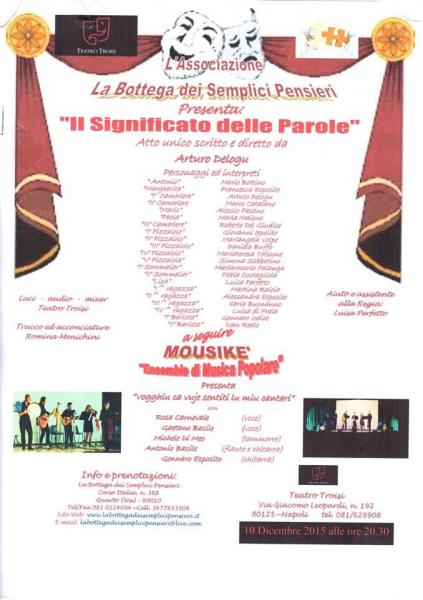 "Il significato delle Parole"