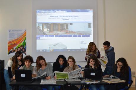 Ufficio Stampa e giornalismo all'I.I.S di Casarano_Presentazione del corso