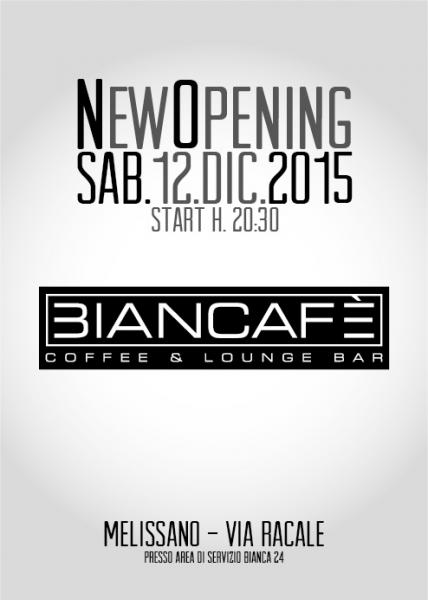 Biancafe', Inaugurazione con le Raffinate Sonorita' di Carla Petrachi