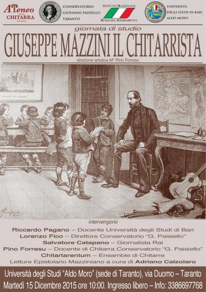 Giuseppe Mazzini il Chitarrista
