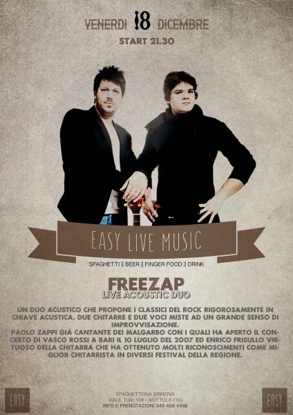 Freezap live Acoustic