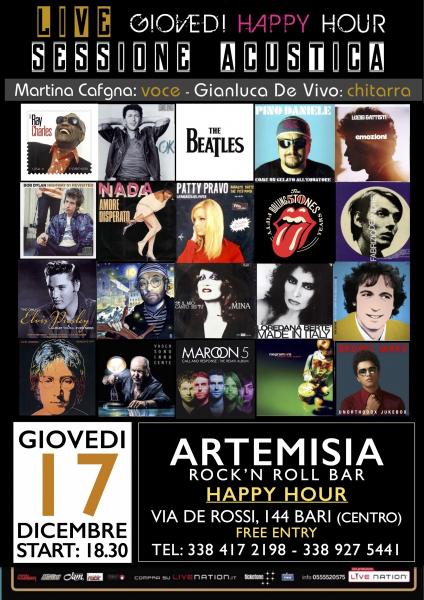 Happy Hour... Christmas afternoon party - The History of The Music live