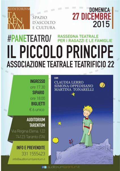 Il Piccolo Principe #paneteatro