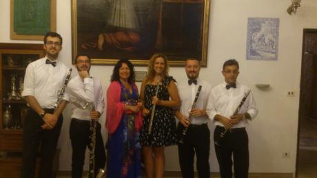 "Concerto di Natale" con il Quintetto di Fiati  "Legni Pregiati"  e il Soprano Marilena Gaudio si Conclude  la 31.ma Stagione Concertistica Della  Associazione Cultura e Musica "G.curci"