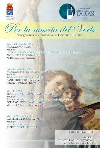 Per La Nascita del Verbo - Barocco Inedito - Capricci e Rondò per Cembalo & Violino