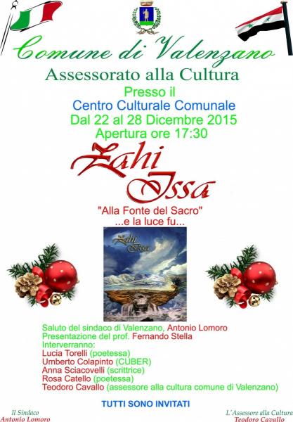 "Alla Fonte del Sacro "...e la Luce fu....
