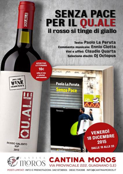 “Senza Pace” per il Qu.Ale, il rosso si tinge di giallo