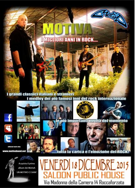 Motiva live at Saloon Public House