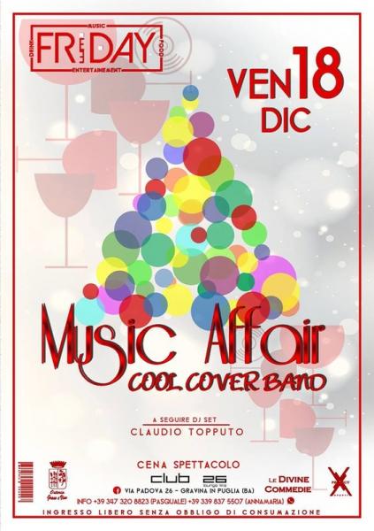 MUSIC AFFAIR live al Club 26