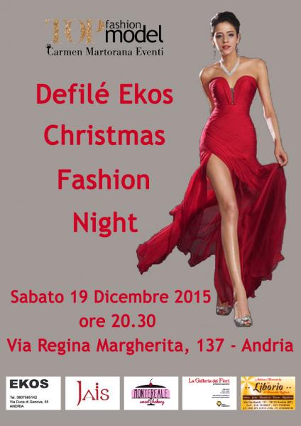 Defilé Ekos Christmas Fashion Party