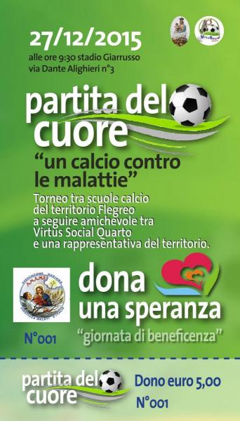 Partita del Cuore  Un Calcio alle malattie