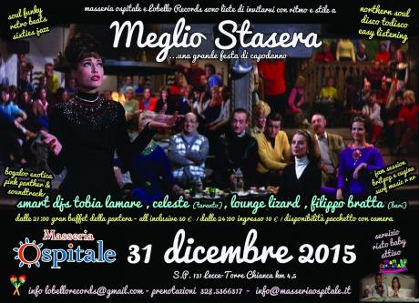 Meglio Stasera...il party di Capodanno con Tobia Lamare - Masseria Ospitale(Lecce)