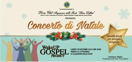 Spettacolo di Gospel Natalizio  a cura del Lions Club