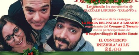 Le3corde in concerto in piazzale Lorusso (Taranto 2)