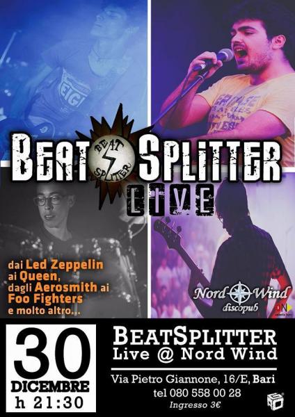 BeatSplitter in concerto al Nordwind discopub