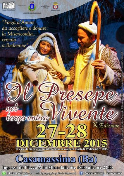 Il Presepe Vivente nel borgo antico di Casamassima