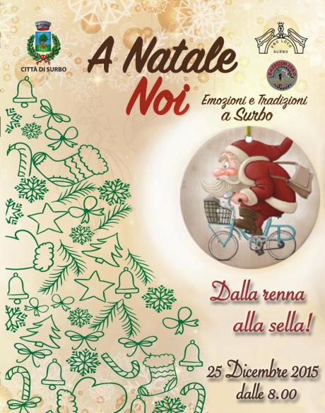 Un "Babbo Natale in Bici" per Pro Loco Surbo ed Emission Zero