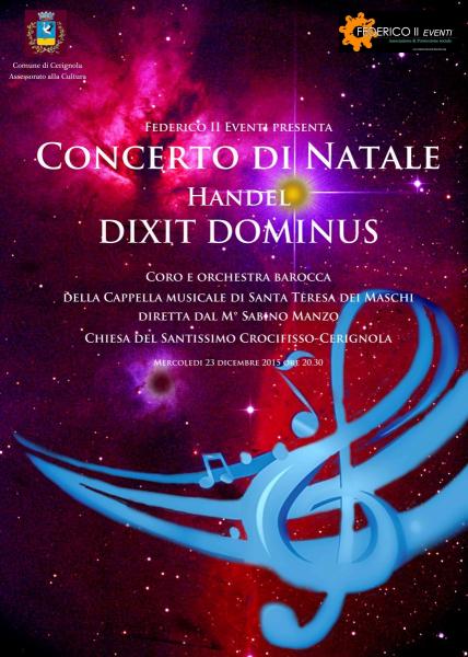 Concerto di Natale Handel "Dixit Dominus"