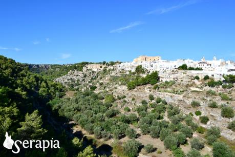 Il casale e la gravina di Palagianello
