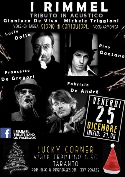 I Rimmel: Tributo a DeGregori-DeAndrè-LucioDalla e RinoGaetano