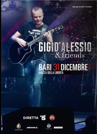 Capodanno in piazza con Gigi D'Alessio - In diretta tv su Canale 5