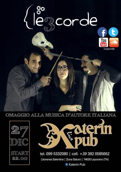 Le3corde in concerto