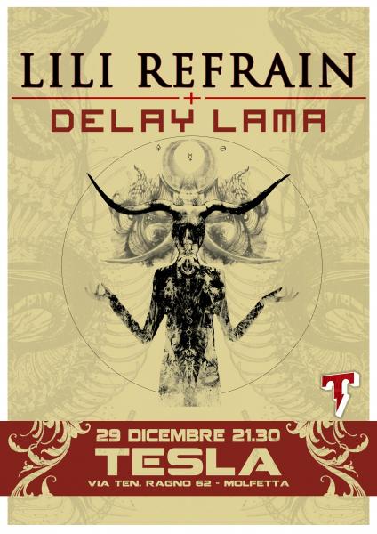 Lili Refrain & Delay Lama live