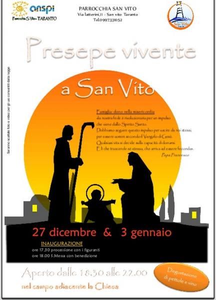 Presepe Vivente a San Vito Taranto
