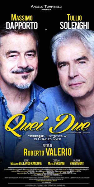 MASSIMO DAPPORTO e TULLIO SOLENGHI in "Quei Due"