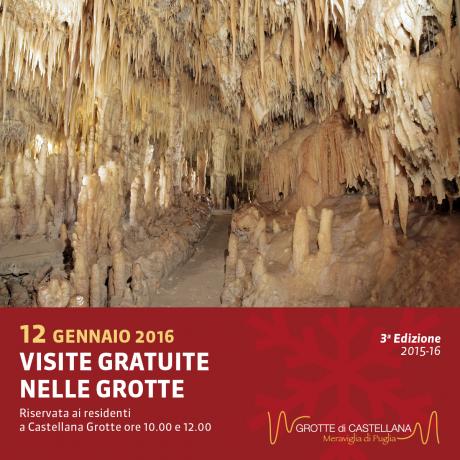 Visita gratuita alle Grotte di Castellana - Natale nelle Grotte