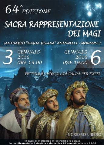 64° edizione Sacra Rappresentazione dei Magi