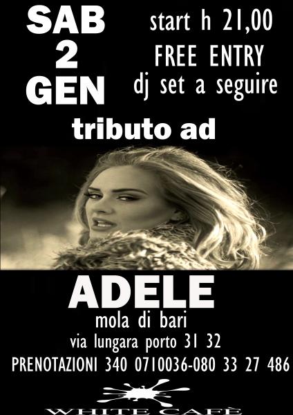 Tributo ad Adele + dj Set Finale