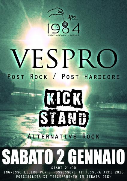 Live Concert: VESPRO + KICKSTAND