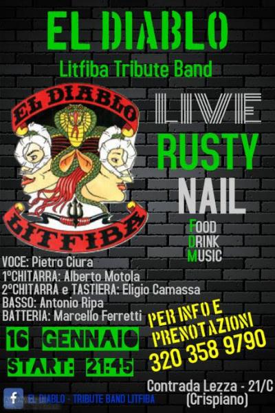 El Diablo: Litfiba tribute band live