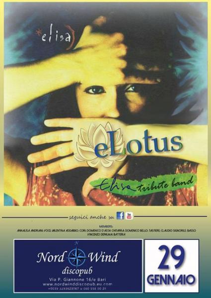 Elotus - ELISA tribute al Nord Wind discopub