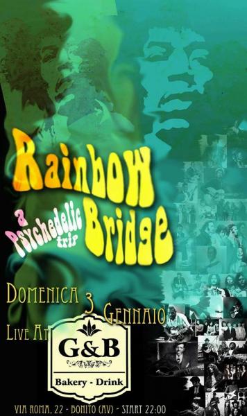 Rainbow Bridge in concerto - Jimi Hendrix Tribute al G&B Bakery Drink