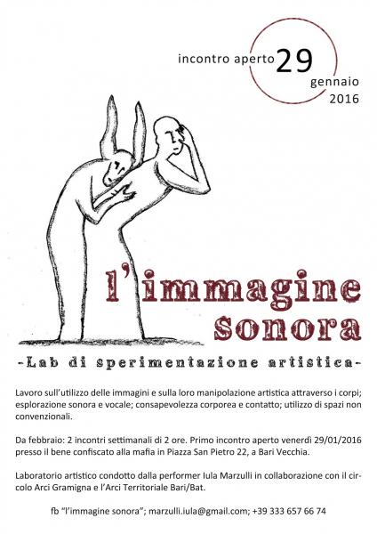 L'immagine sonora_lab di sperimentazione artistica
