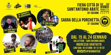 XX Fiera Città di Sant’Antonio Abate e XXXVII Sagra della Porchetta