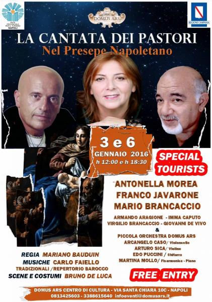 La Cantata dei Pastori nel Presepe Napoletano 'Special Tourists'