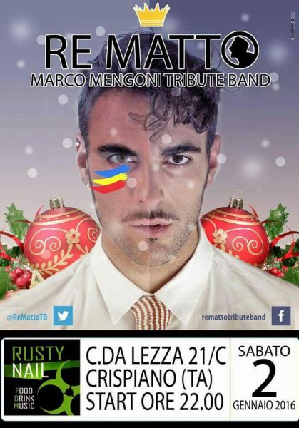 Re Matto Tribute Band-Tributo a Marco Mengoni