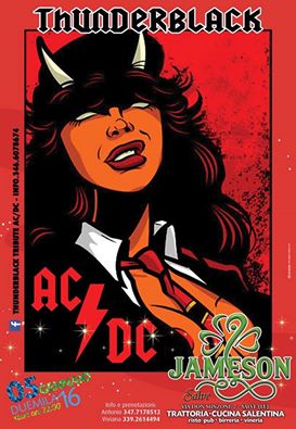 Thunderblack -Acdc tribute- live al Jameson di Salve