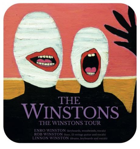 Enrico Gabrielli (Calibro 35) /Roberto Dell'Era (Afterhours) Lino Gitto are THE WINSTONS