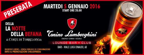 Martedi 5 Preserata al Tonino Lamborghini Bari