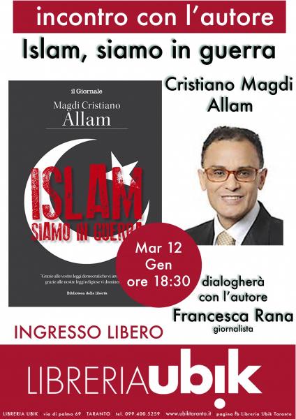 Cristiano Magdi Allam presenta: "Islam, siamo in guerra"