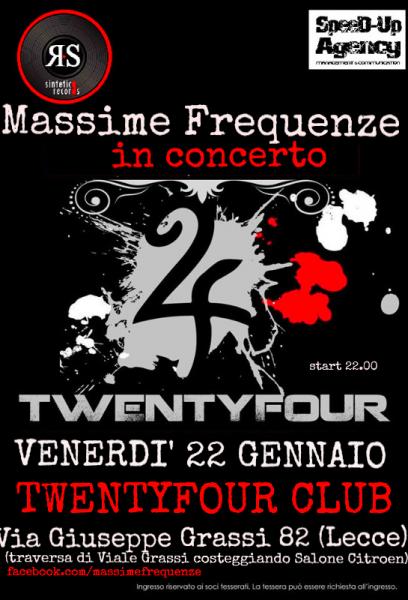 Massime Frequenze in concerto