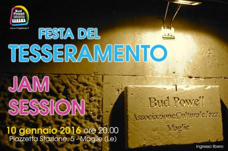 Jam Session - Festa del tesseramento 2016