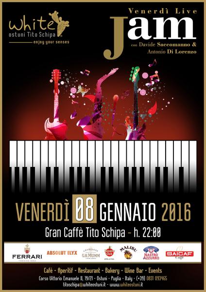 Venerdì Jam con Saccomanno e di Lorenzo