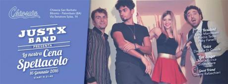 Cena Spettacolo Show "Justx Band"