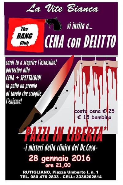 "Cena con delitto"