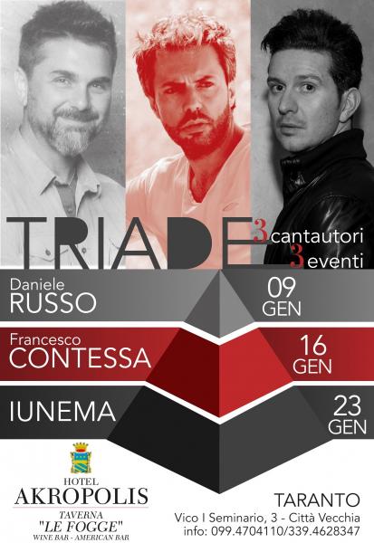 Triade Cantautori: Francesco Contessa